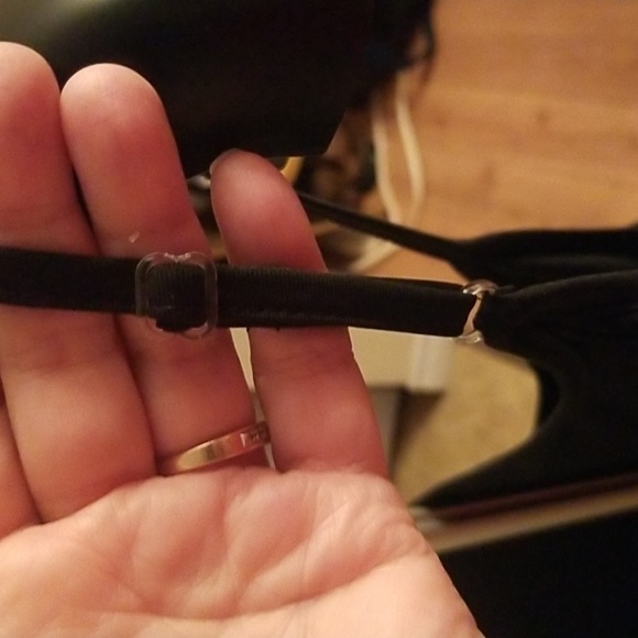 Stretchy Black Camisole 5XL-fits Like 3X - Picture 3 of 6